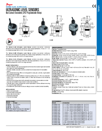 Thumbnail of document Data Sheet - ULSS - Ultrasonic Level Sensor